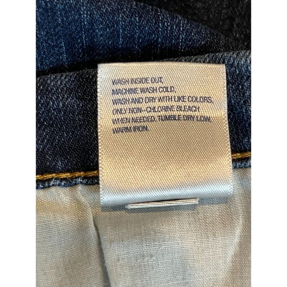 Old Navy Women Jeans Slim Straight Leg Flirt Mid Rise Blue Size 14 Regular - Picture 10 of 10